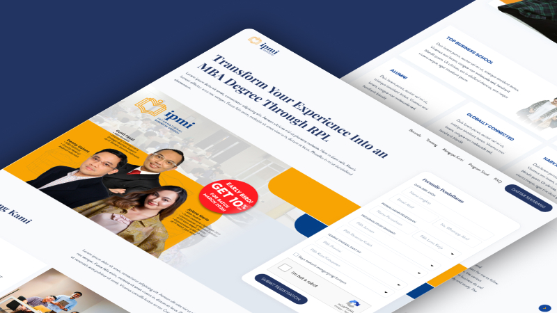 Landing Page PMB IPMI